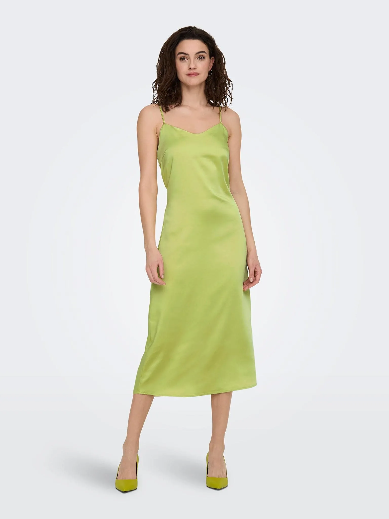 Γυναικείο φόρεμα σατέν ONLMAYRA SLIP TIE SATIN DRESS WVN 15255633 | 15255633