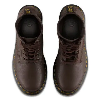 1460 Pascal Dark Brown Virginia Leather Boots