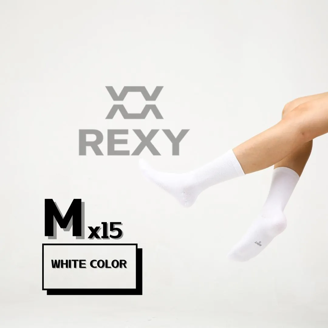 15X 3D Seamless Crew Socks, Breathable, Antimicrobial - Rexy