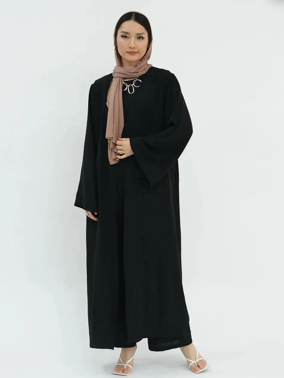 3 Piece Abaya Set