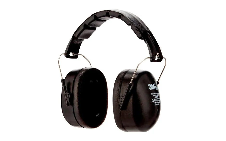 3M 25dB Black Earmuffs ~ 90563H1