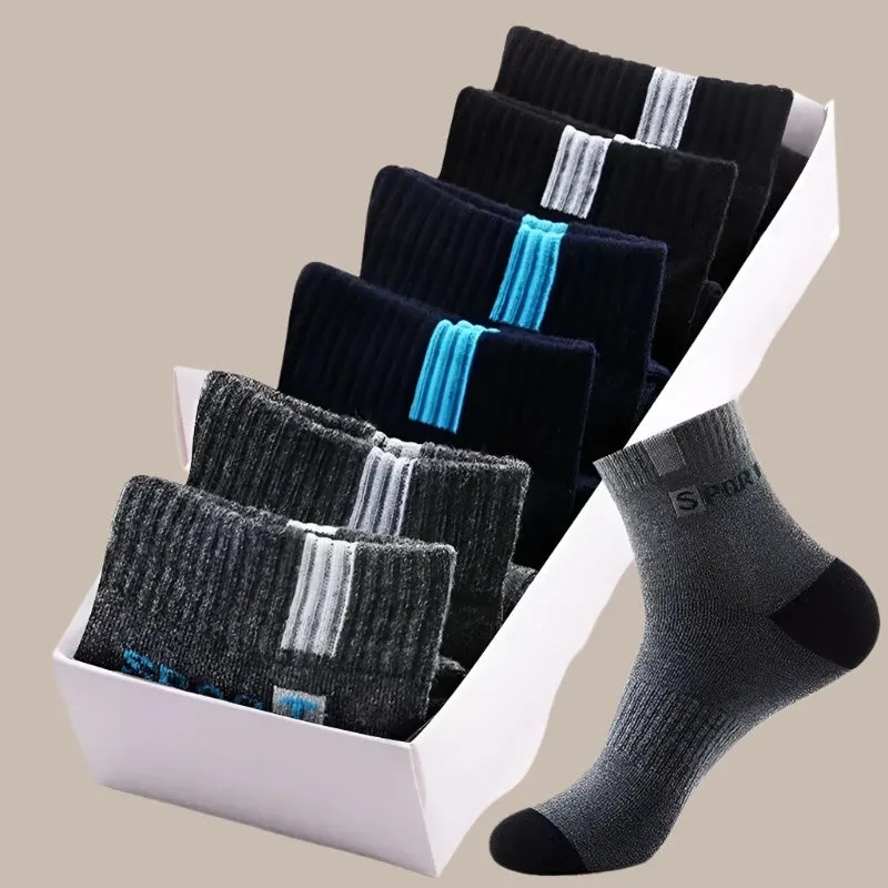 5 Pairs Breathable Fiber Light Ankle Socks