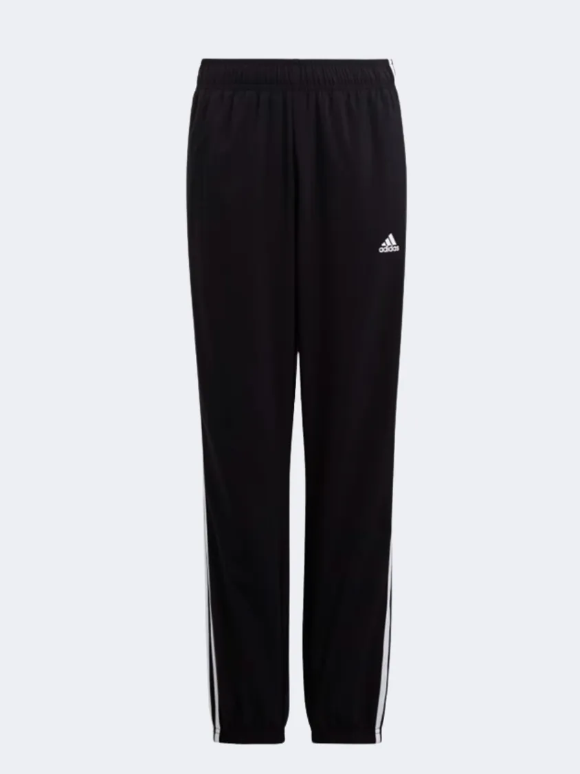 Adidas  Kids-Unisex Sportswear Pant Black/White