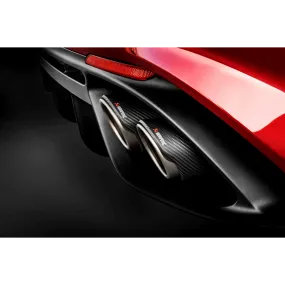 Akrapovic 2018  Alfa Romeo Giulia Quadrifoglio Slip-On Line (Titanium) w/Titanium/Carbon Fiber Tips