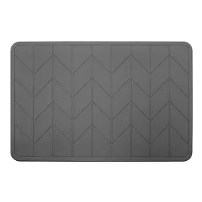 Algodon  DRI Stone Bath/ Kitchen Mat CHARCOAL