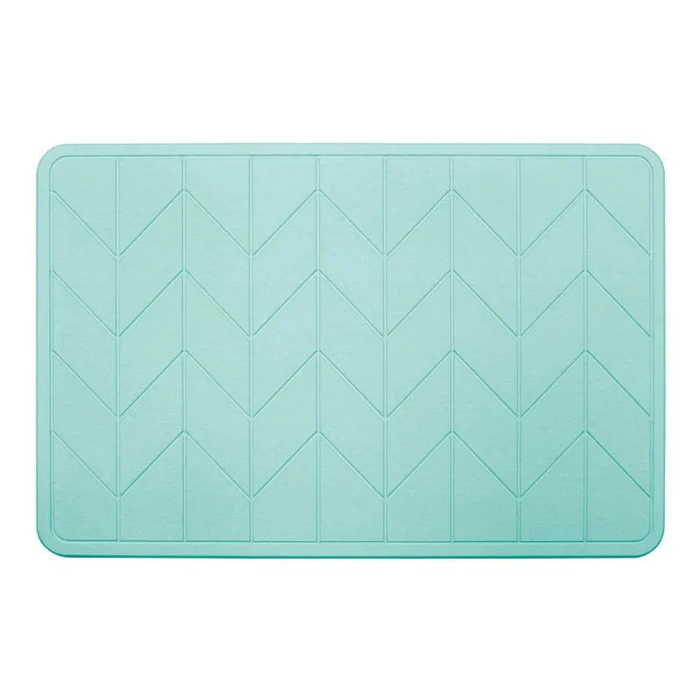 Algodon DRI Stone Bath/ Kitchen Mat MARINE BLUE