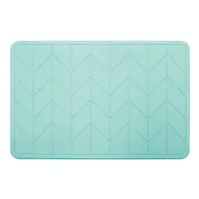 Algodon DRI Stone Bath/ Kitchen Mat MARINE BLUE