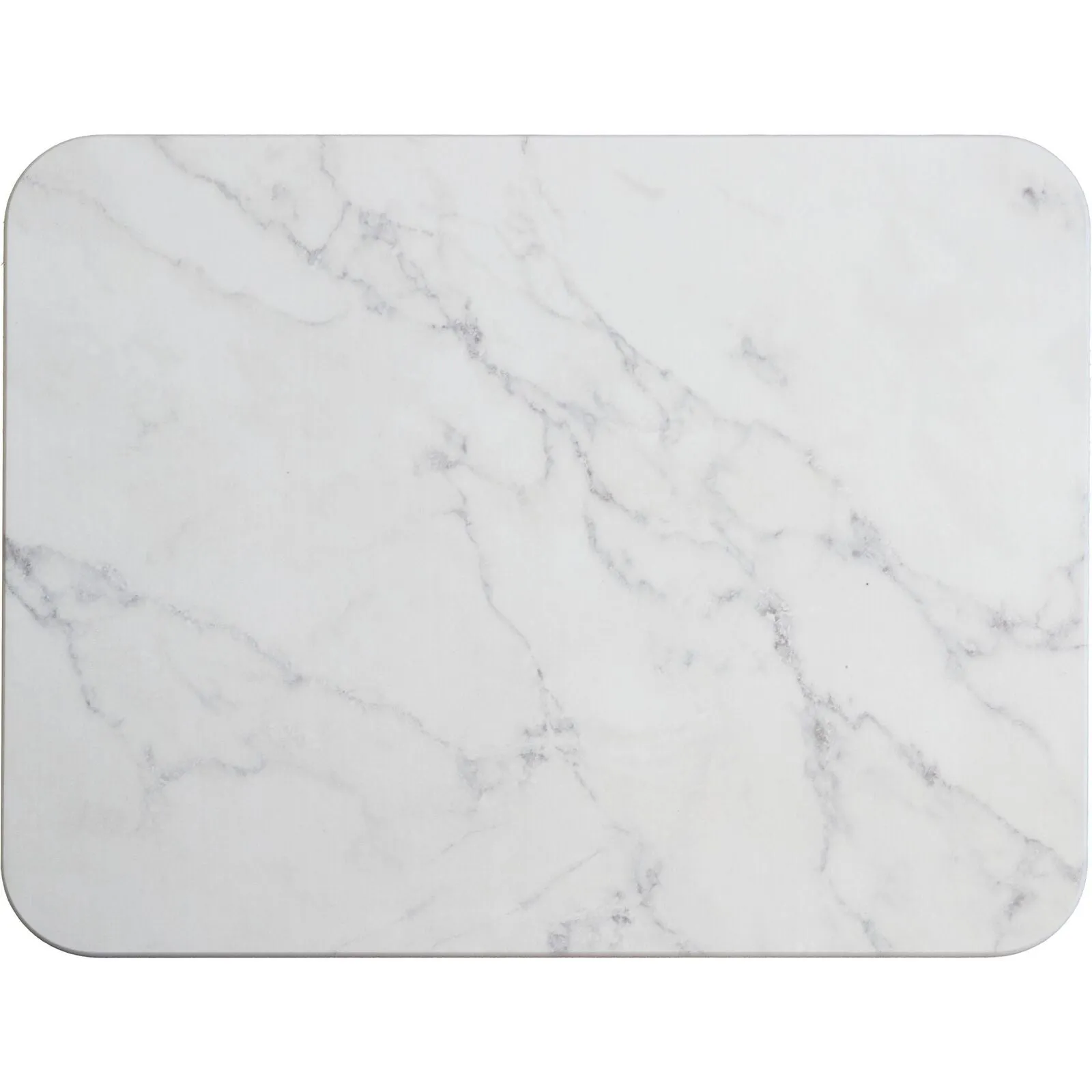 Algodon  DRI Stone Bath/ Kitchen Mat WHITE MARBLE