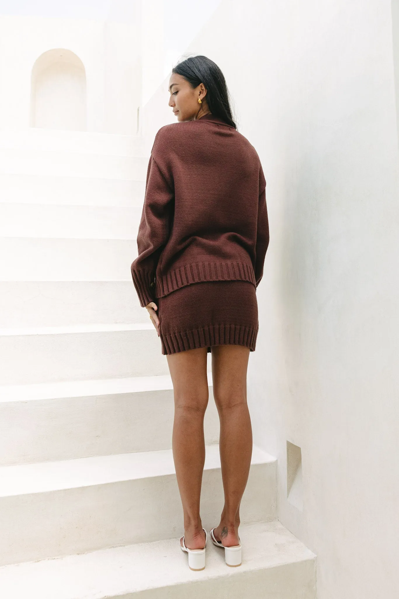 Alice Brown Knit Cardigan