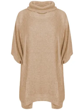 Amara Reya Camilla camel poncho