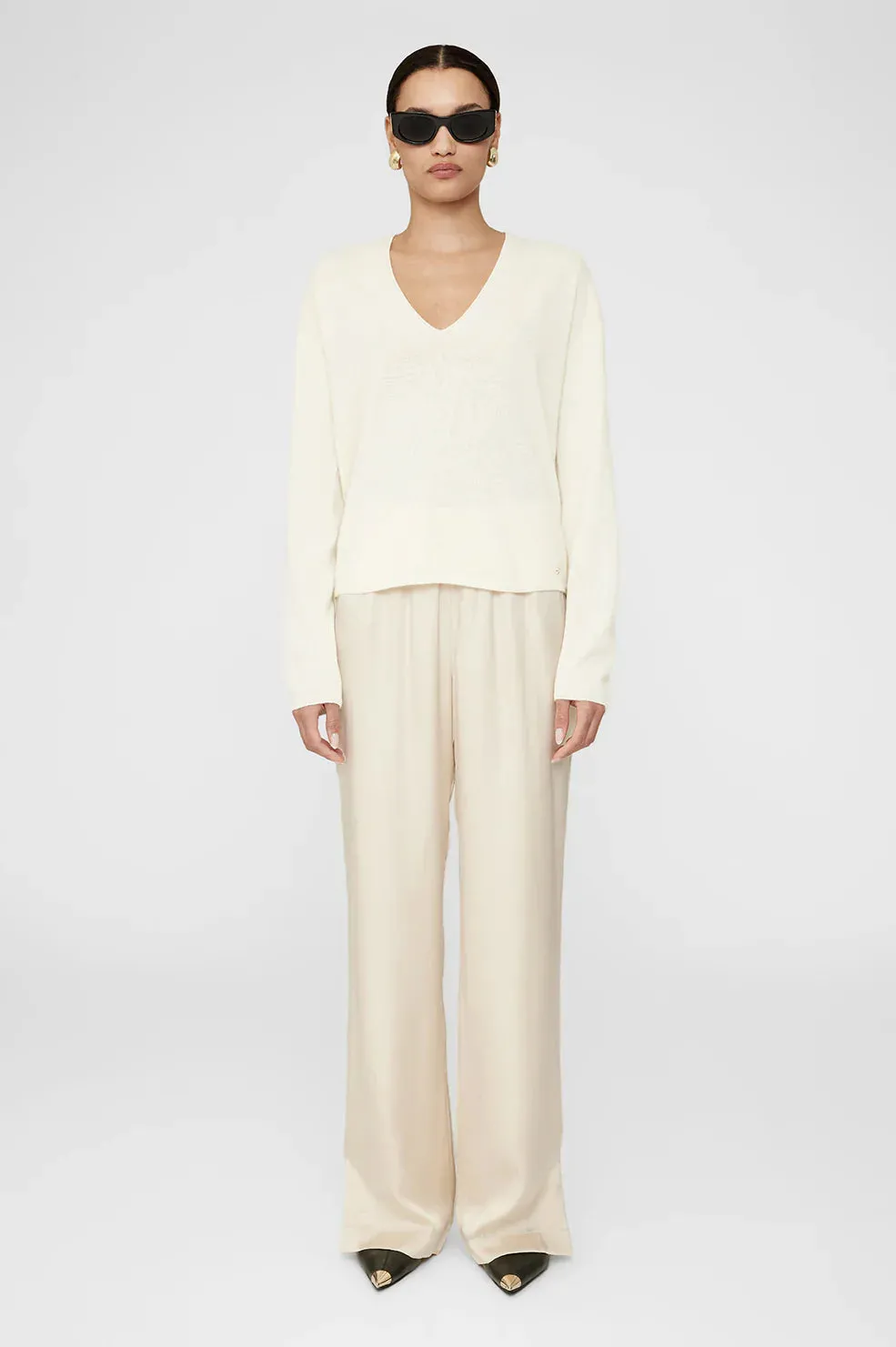 Anine Bing - Aden Pant in Sand