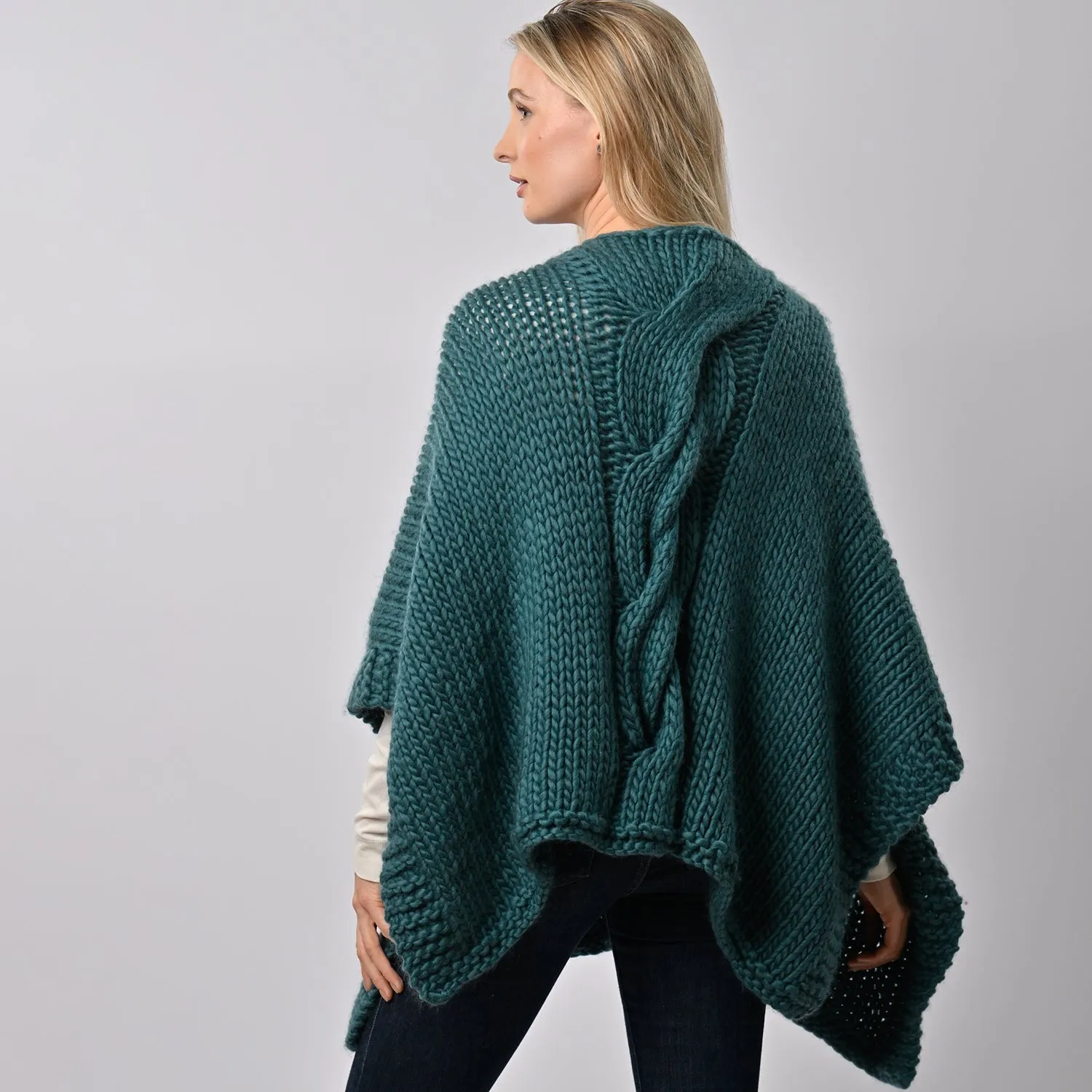 Anna Lou Poncho Knitting Kit