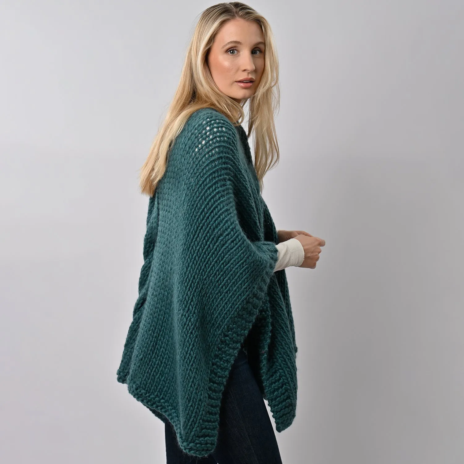 Anna Lou Poncho Knitting Kit