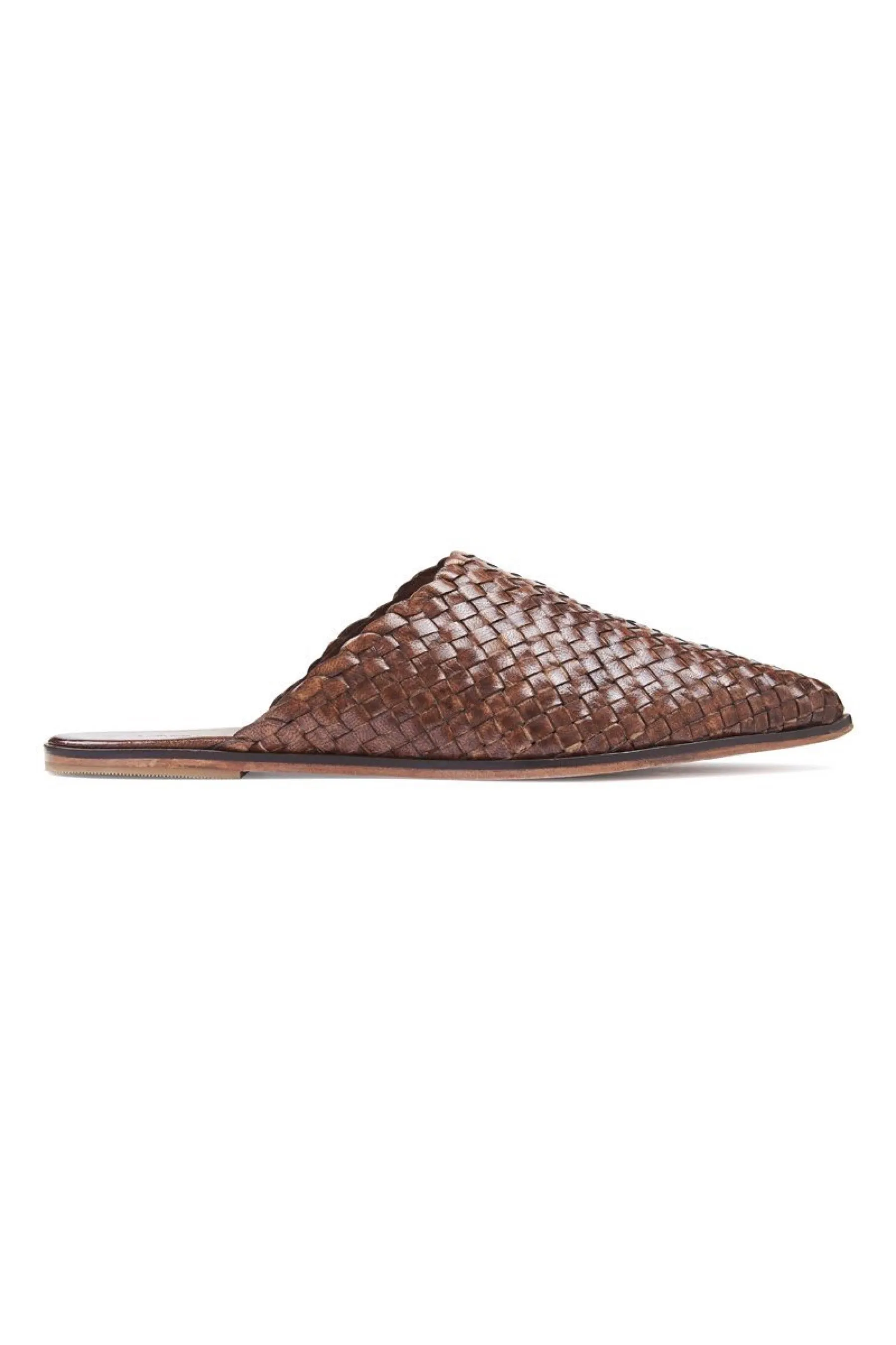 Antique Tan Caio Flat