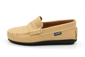 Atlanta Mocassin  Beige Penny Loafer AN20