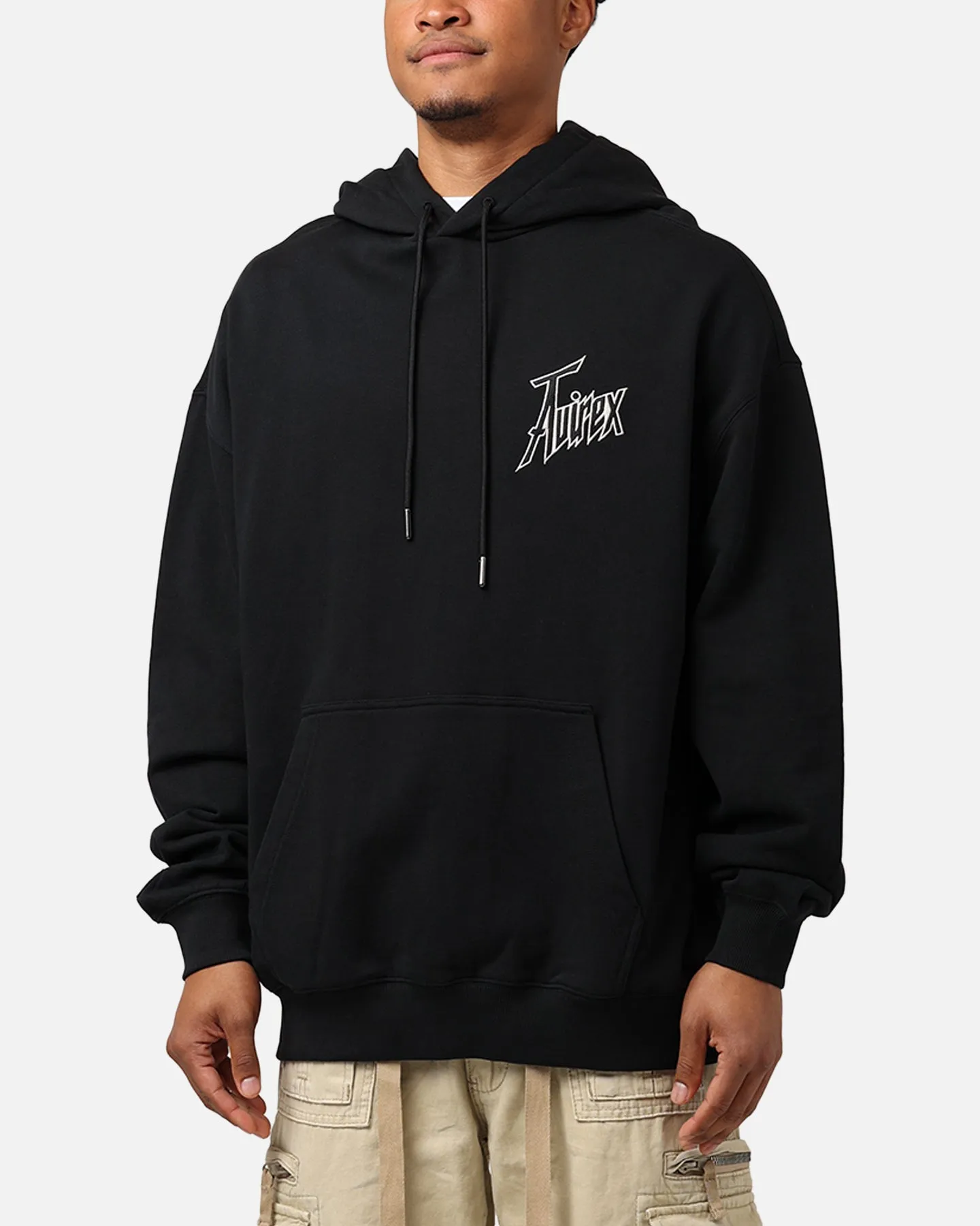 Avirex Dragon Hoodie Black