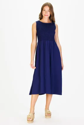 Beth Dress in Royal Navy