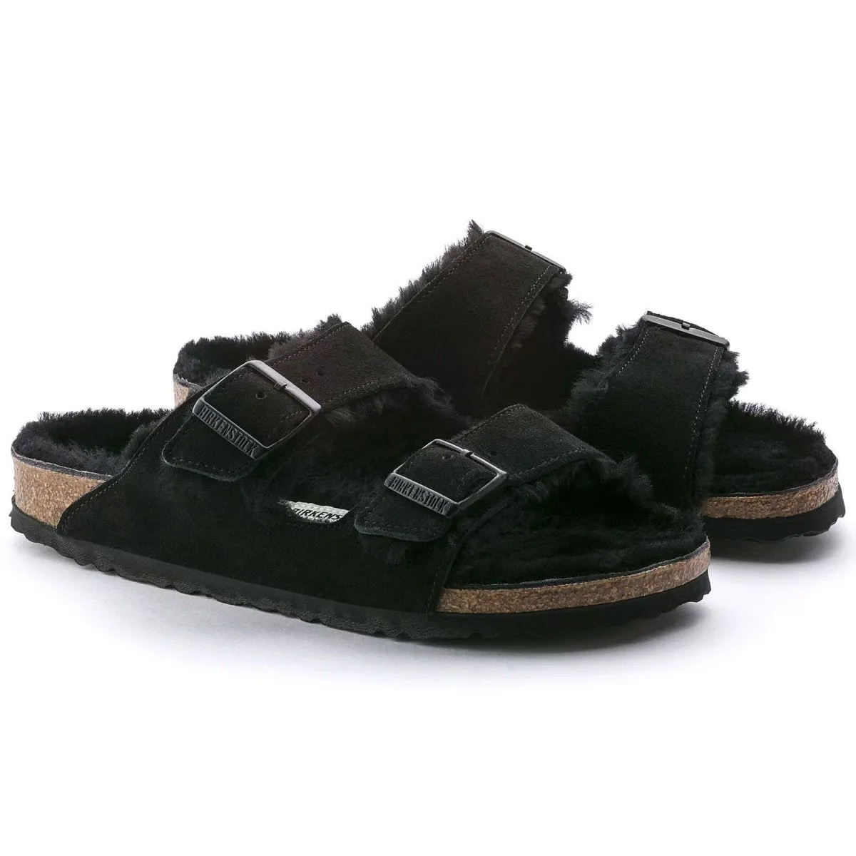 Birkenstock Women's Arizona Shearling Black