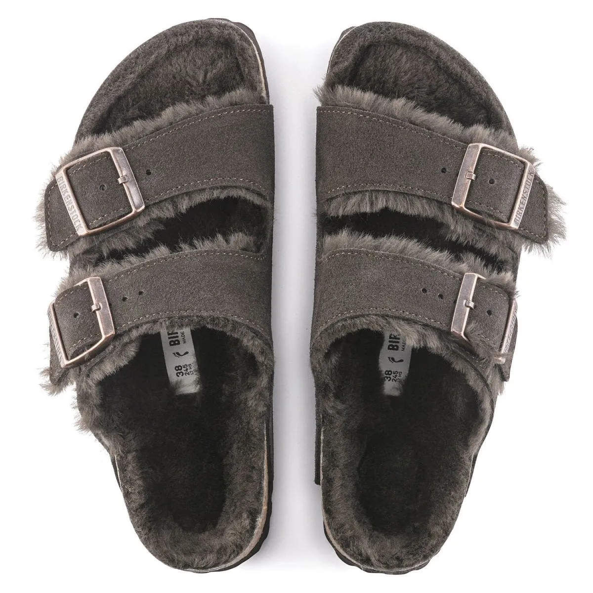 Birkenstock Women's Arizona Shearling Mocha