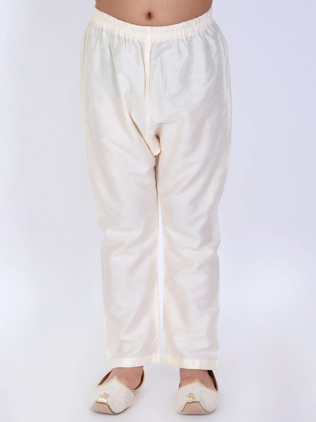 Boy's Cream Pyjama - Vastramay Boys