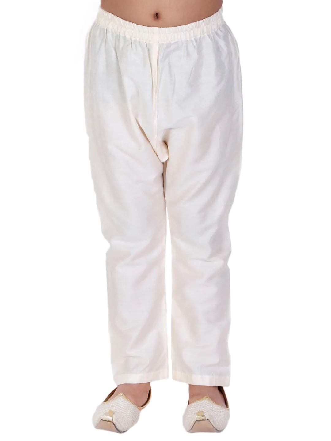 Boy's Cream Pyjama - Vastramay Boys