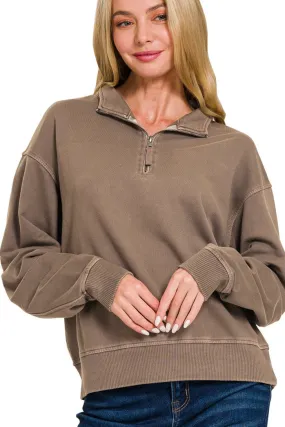 Brenna Pullover (Brown)