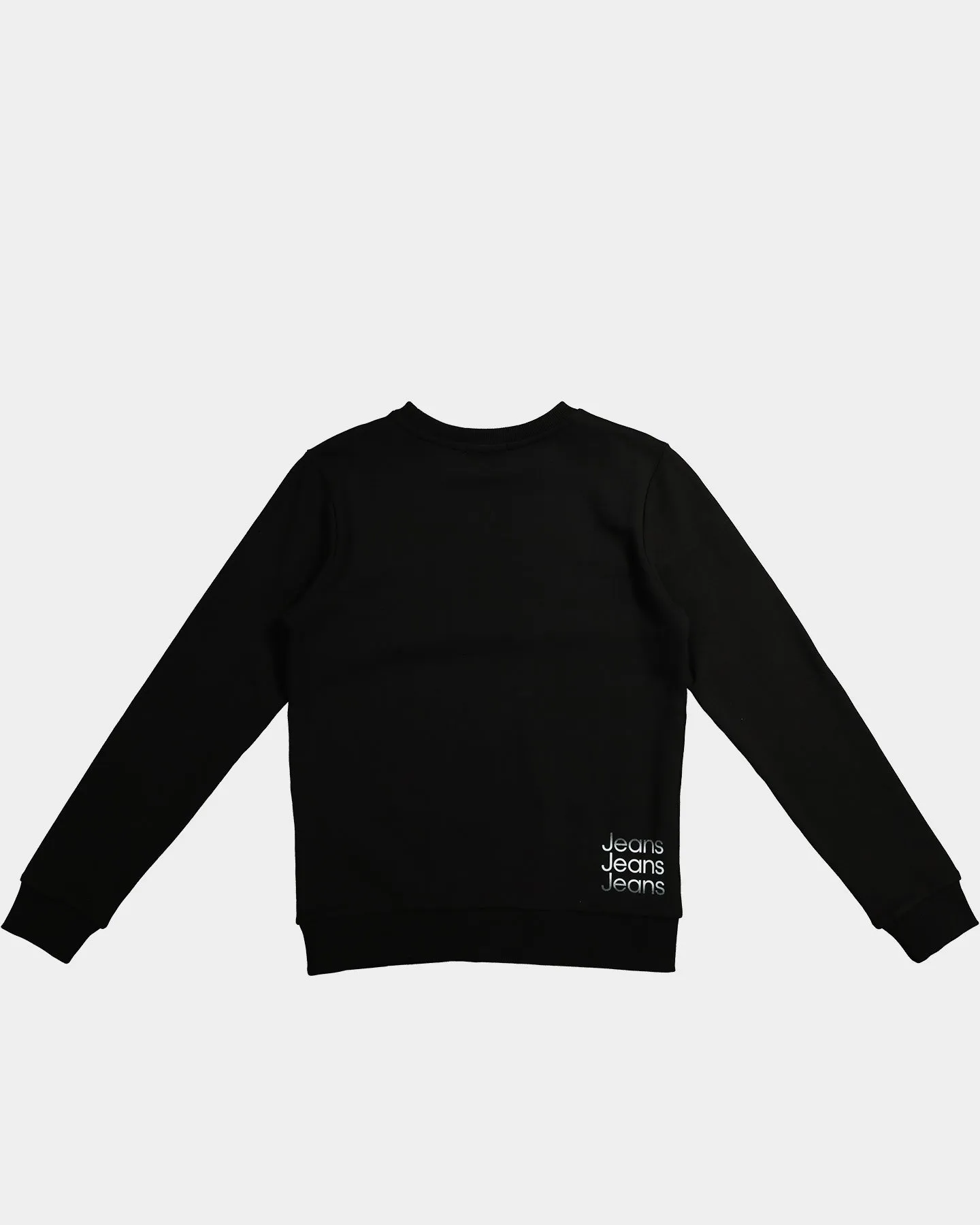 Calvin Klein Kids' Instant Cut Off Logo Sweat Shirt Black