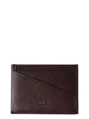 Camberwell Credit Card Slip Two-Tone Leather (Dark Chocolate)