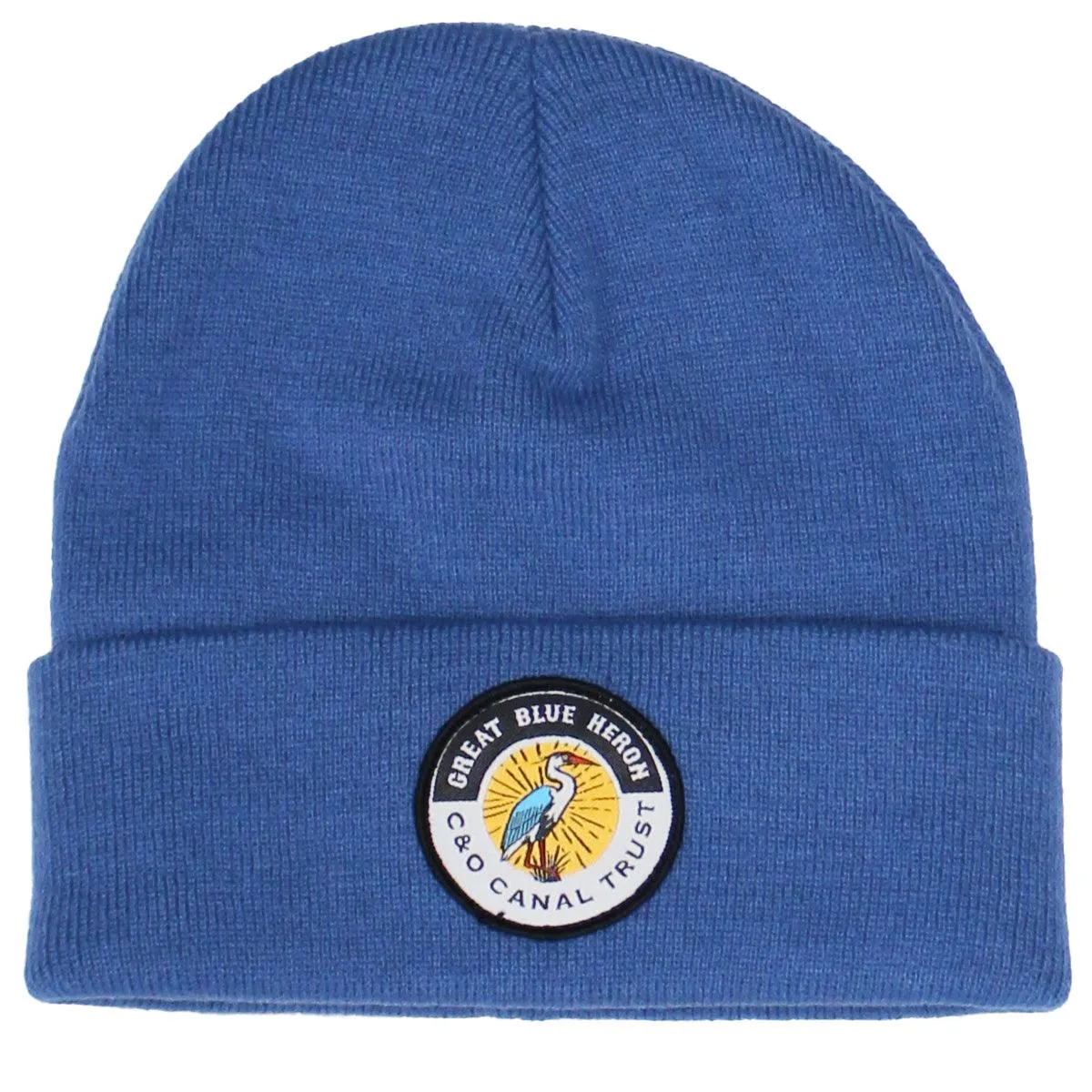 C&O Canal Trust Great Blue Heron (Blue) / Knit Beanie Cap