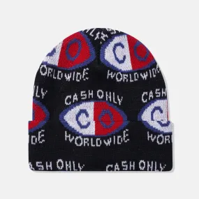 Cash Only - Worldwide Beanie - Black