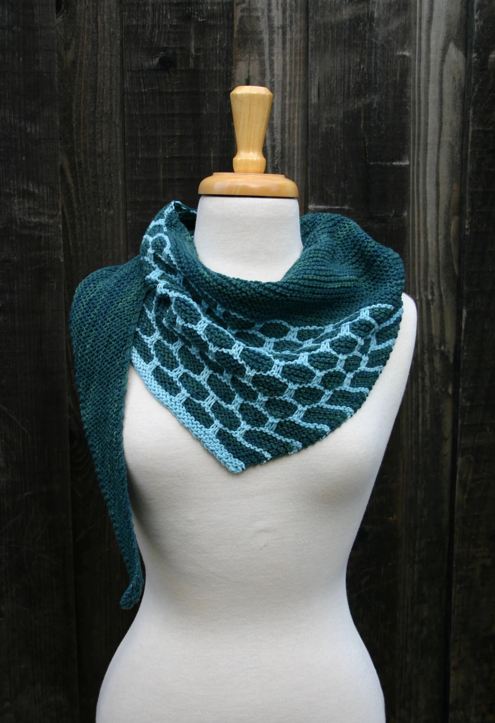 Cellular Shawl pattern PDF