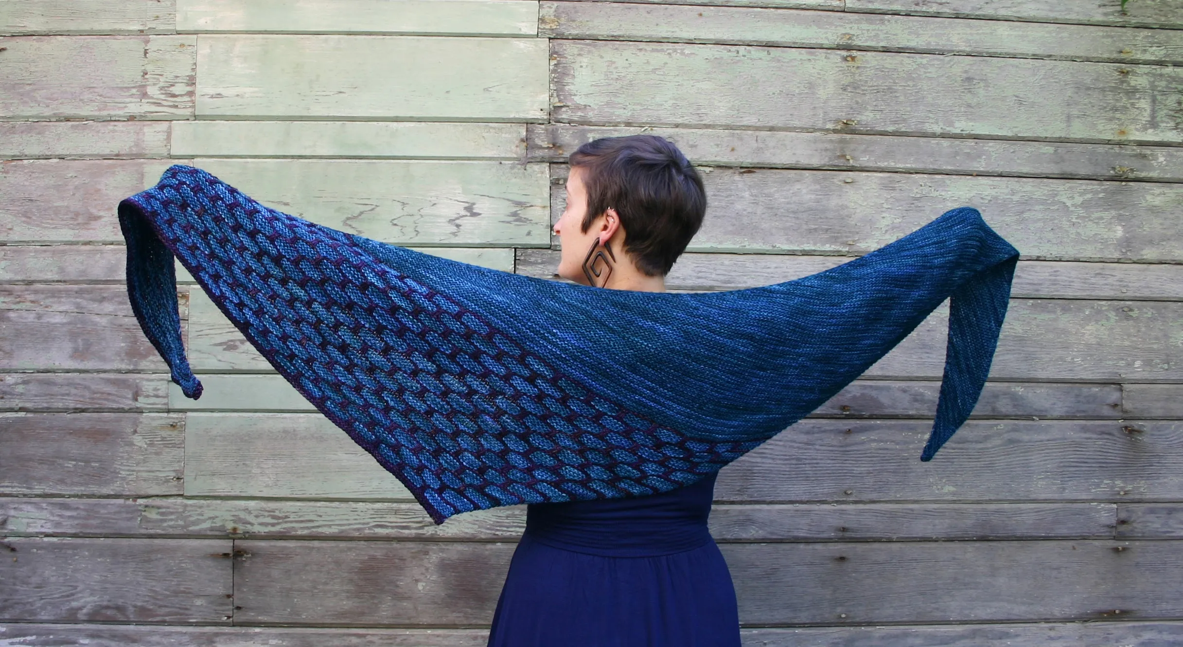 Cellular Shawl pattern PDF