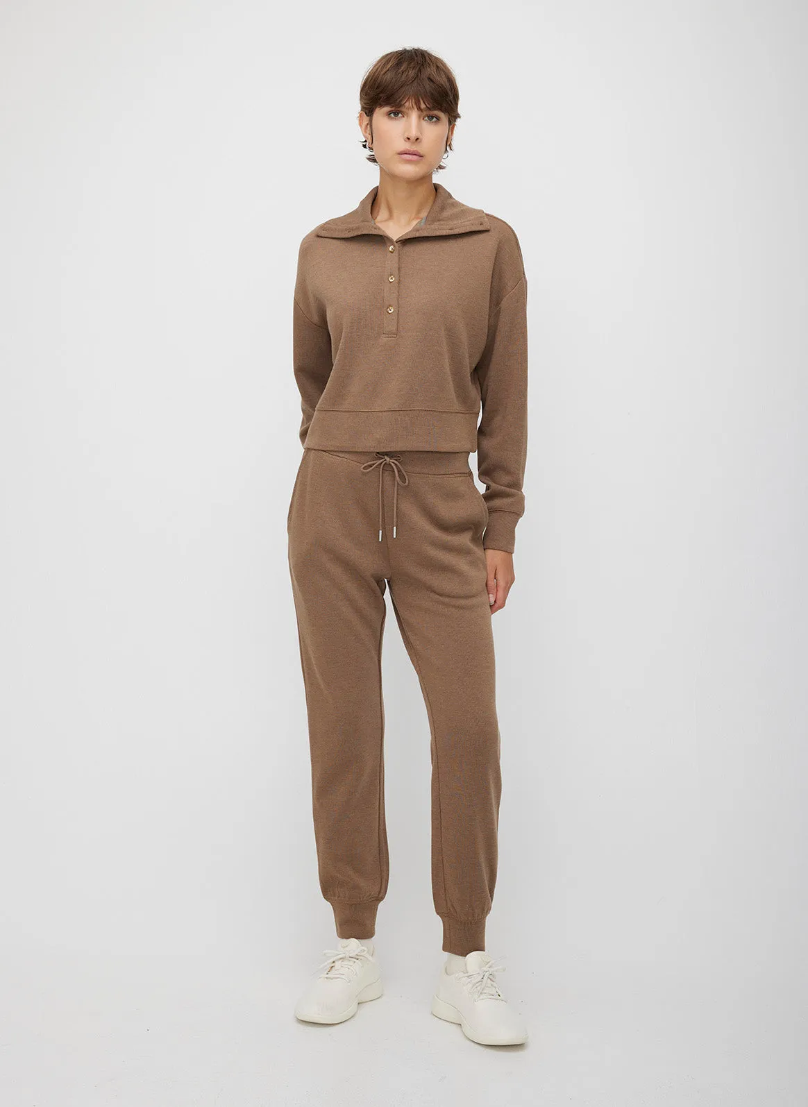 Chalet Waffle Lounge Pullover