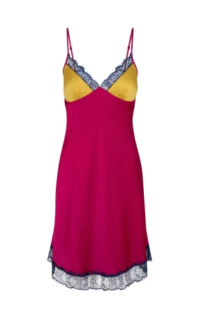 CHILLI SLIP DRESS {HOT PINK}