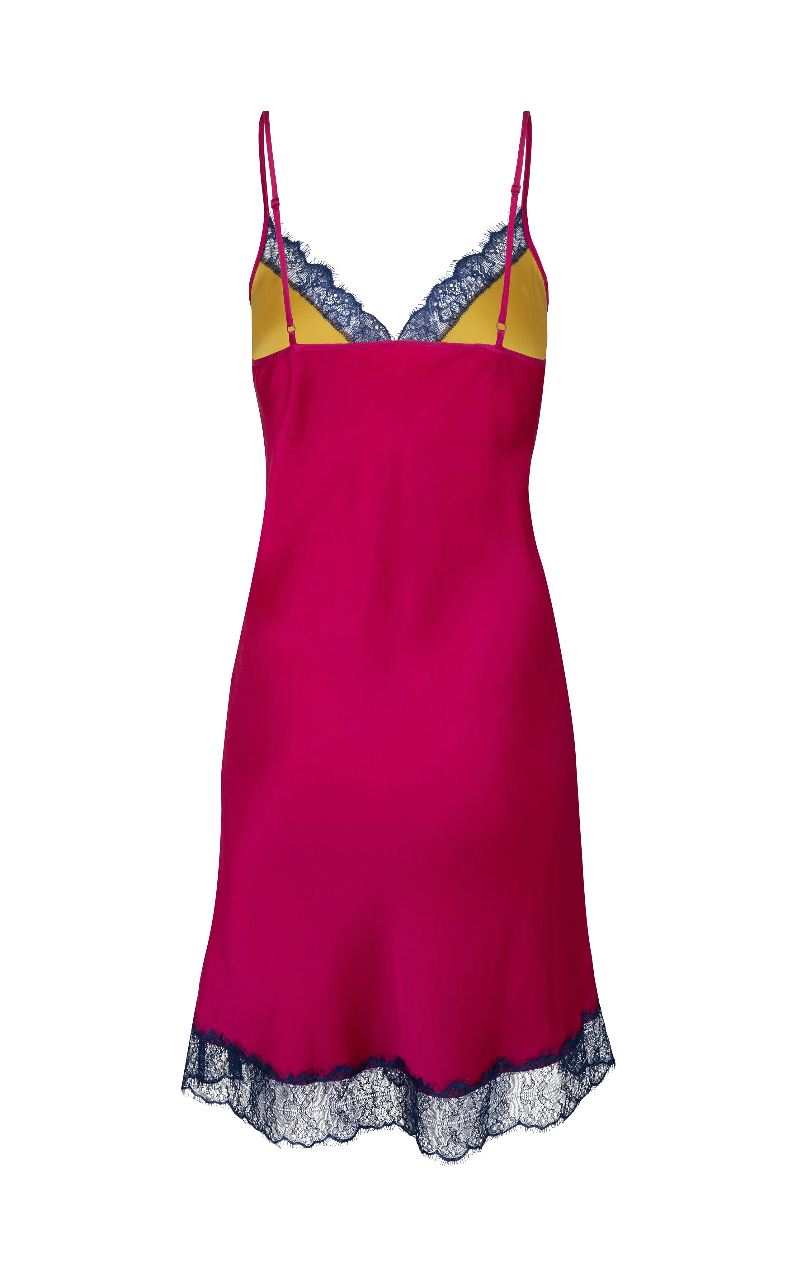 CHILLI SLIP DRESS {HOT PINK}