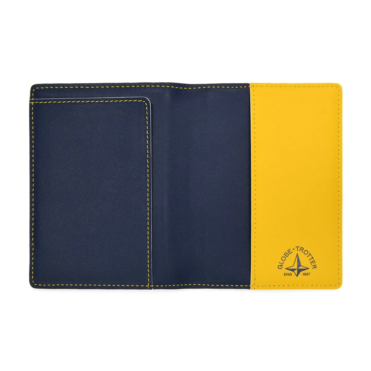 City · Passport Sleeve | Ivory/Navy