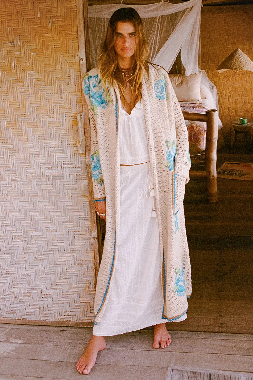 Coastal Granny Maxi Cardigan