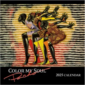 Color My Soul: The Art of Larry "Poncho" Brown 2025 Wall Calendar