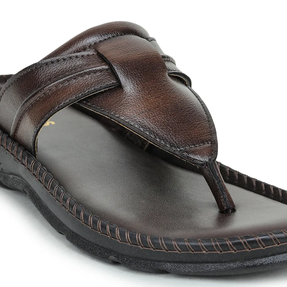 Coolers By Liberty AVN-24 Casual Brown Slippers For Men