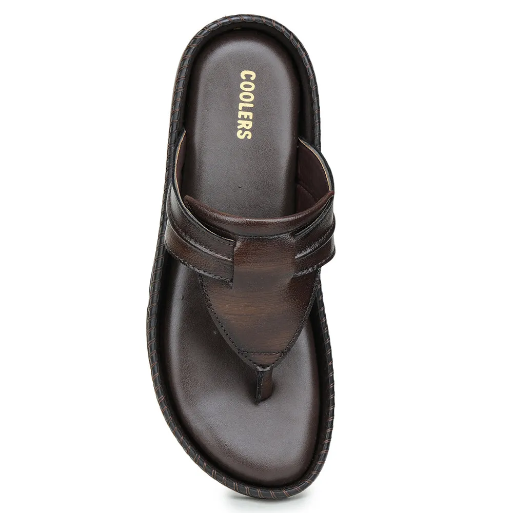 Coolers By Liberty AVN-24 Casual Brown Slippers For Men