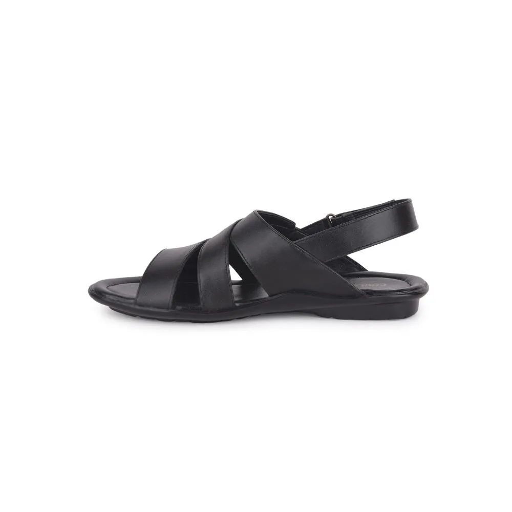 Coolers By Liberty COOL99-90 Mens Black Formal Sandal