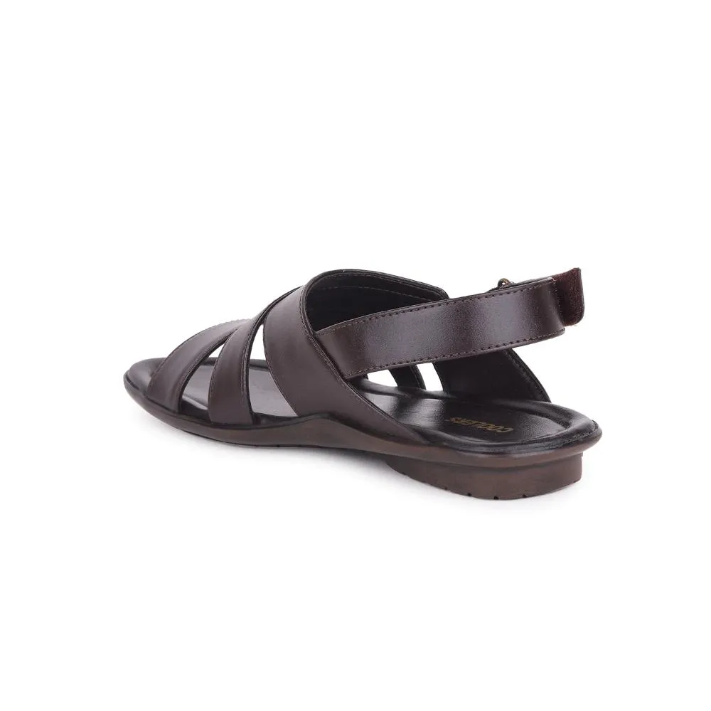 Coolers By Liberty COOL99-90 Mens Brown Formal Sandal