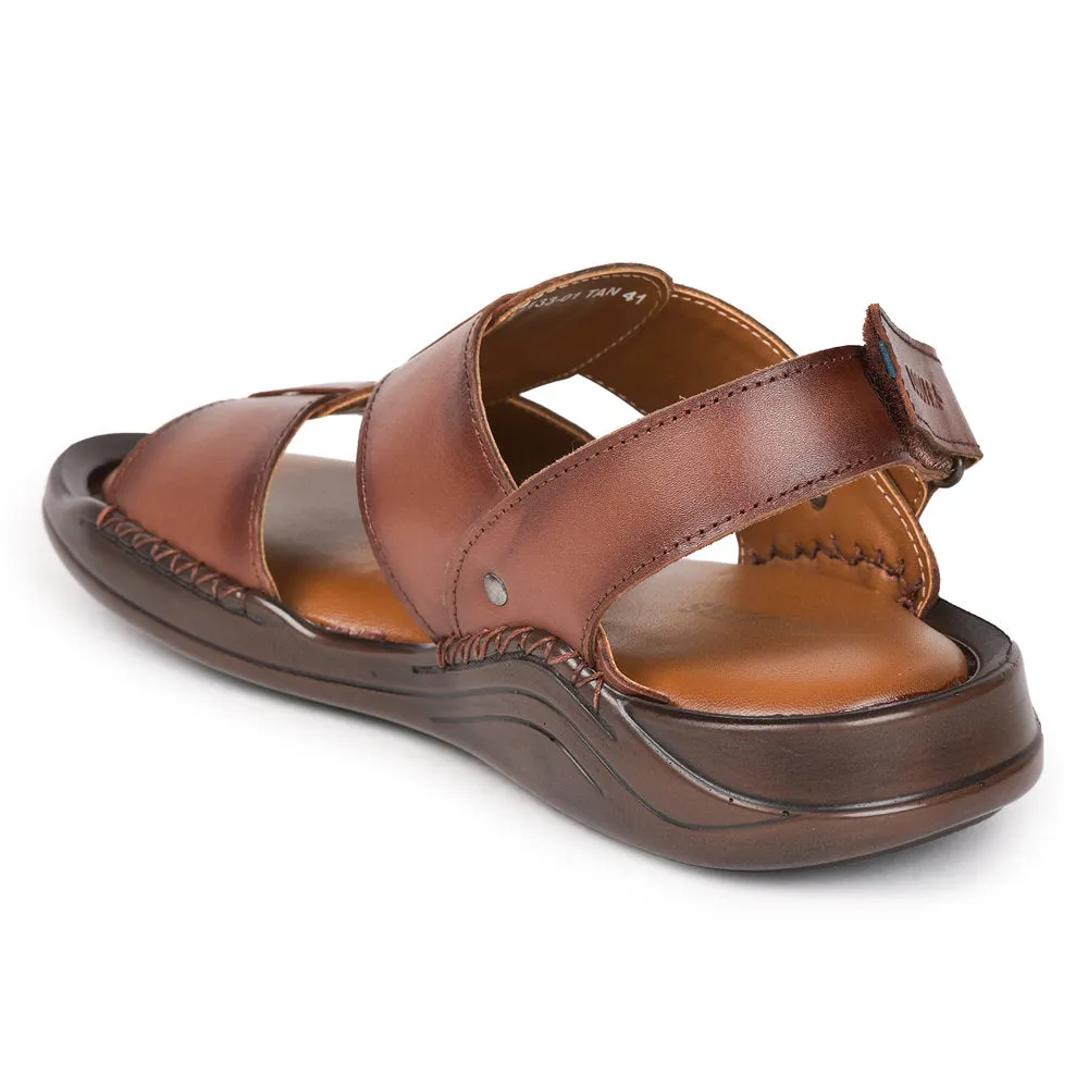 Coolers By Liberty LB133-01 Formal Tan Sandals For Men