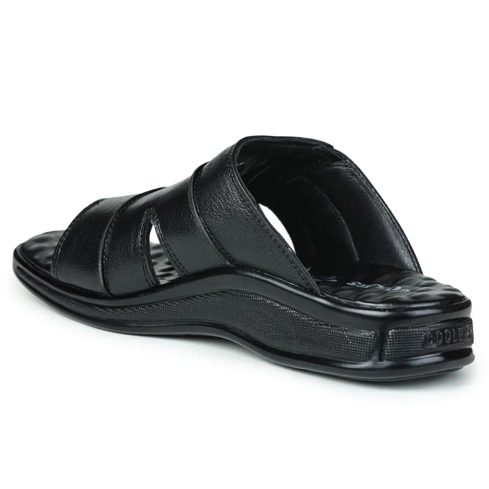 Coolers Casual (Black) Slipper For Men 2050-610 By Liberty