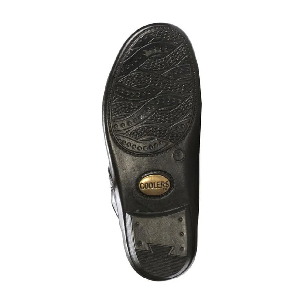 Coolers Casual (Black) Slippers For Men 7153-37 By Liberty