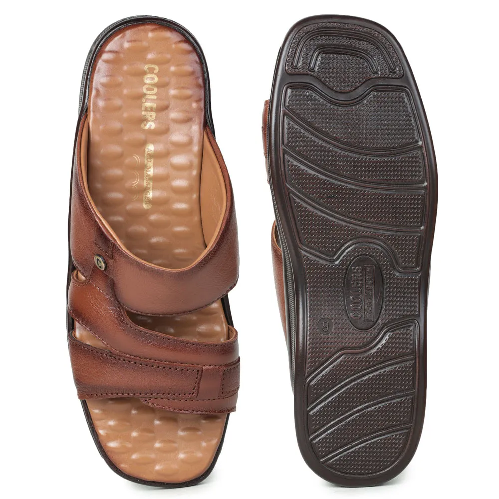 Coolers Casual (Tan) Slipper For Men 2050-612 By Liberty