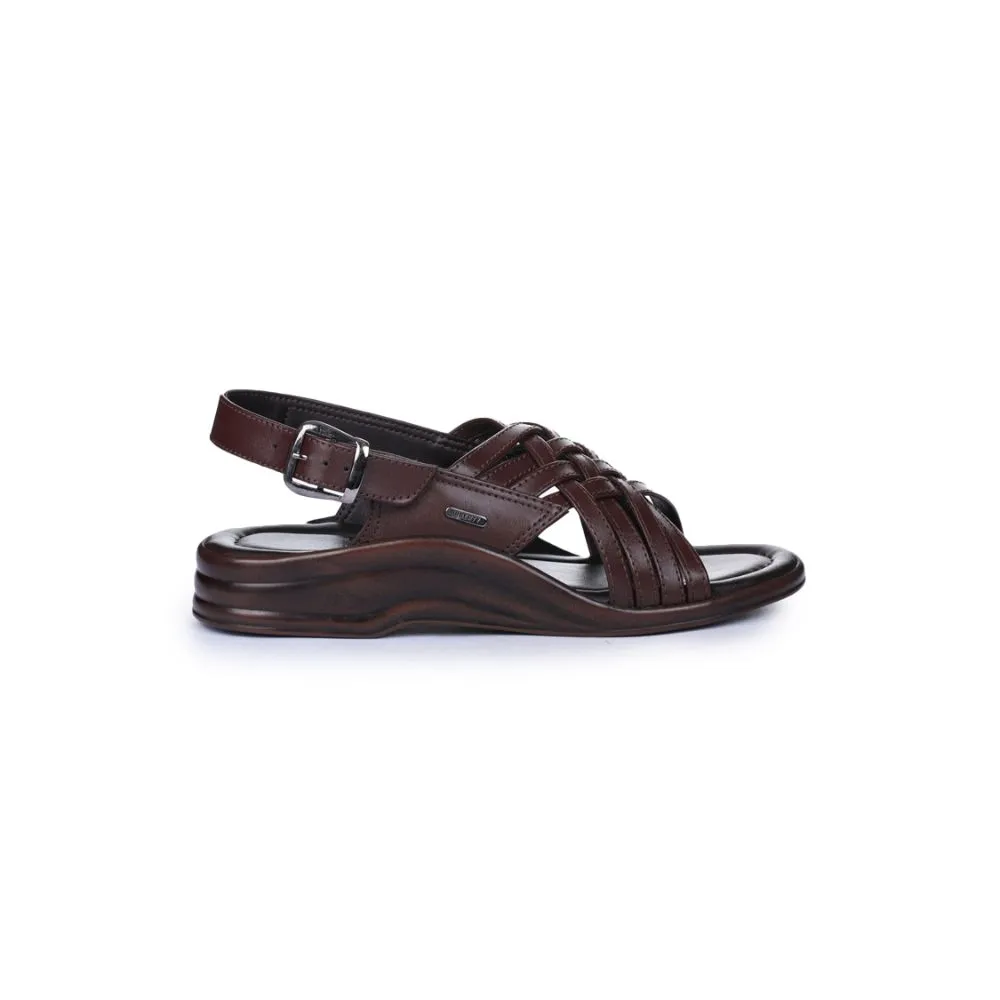 Coolers Formal (Brown) Sandals For Men 7123-84 By Liberty