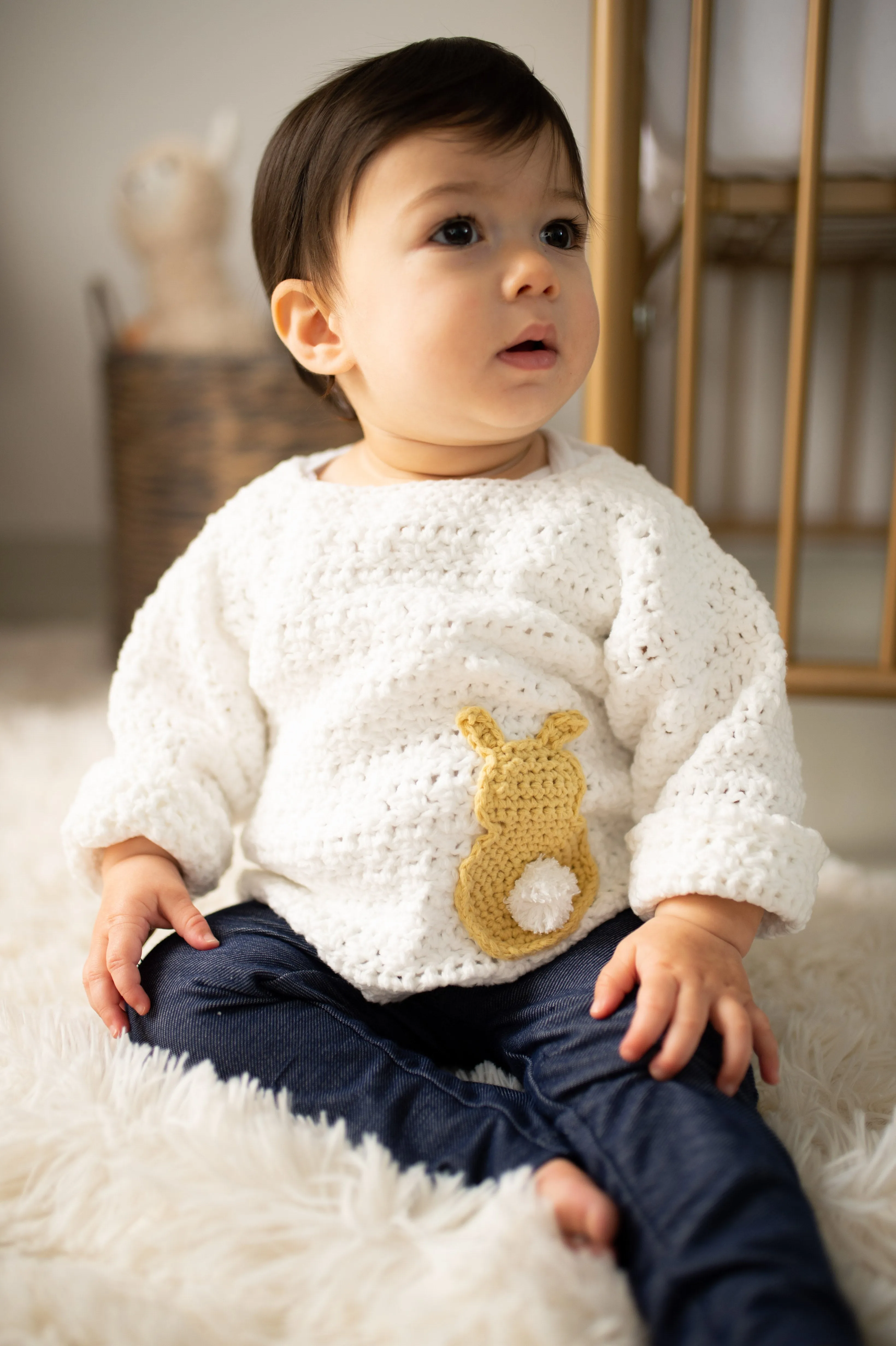 Cottontail Pullover (Crochet)