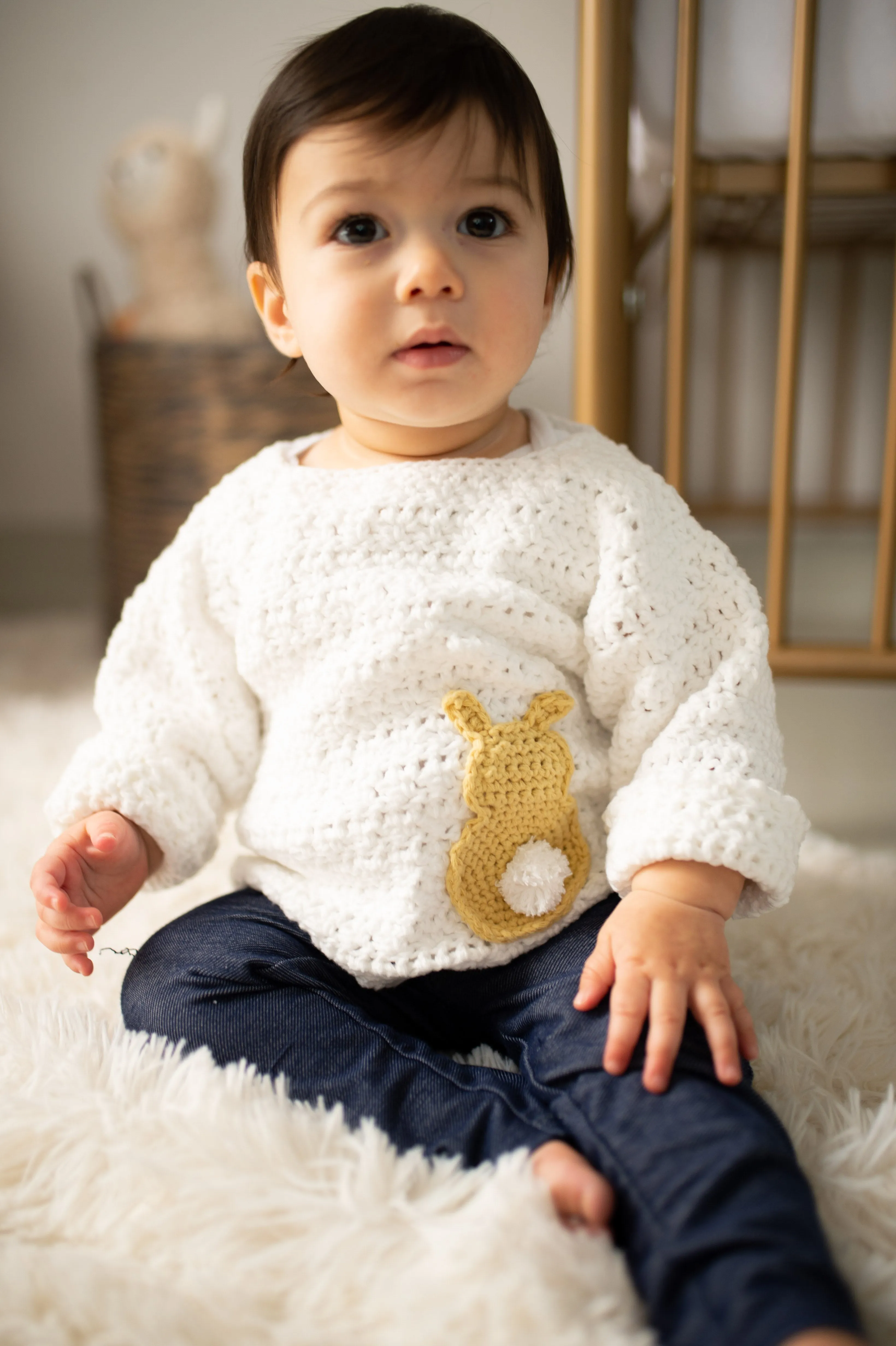 Cottontail Pullover (Crochet)