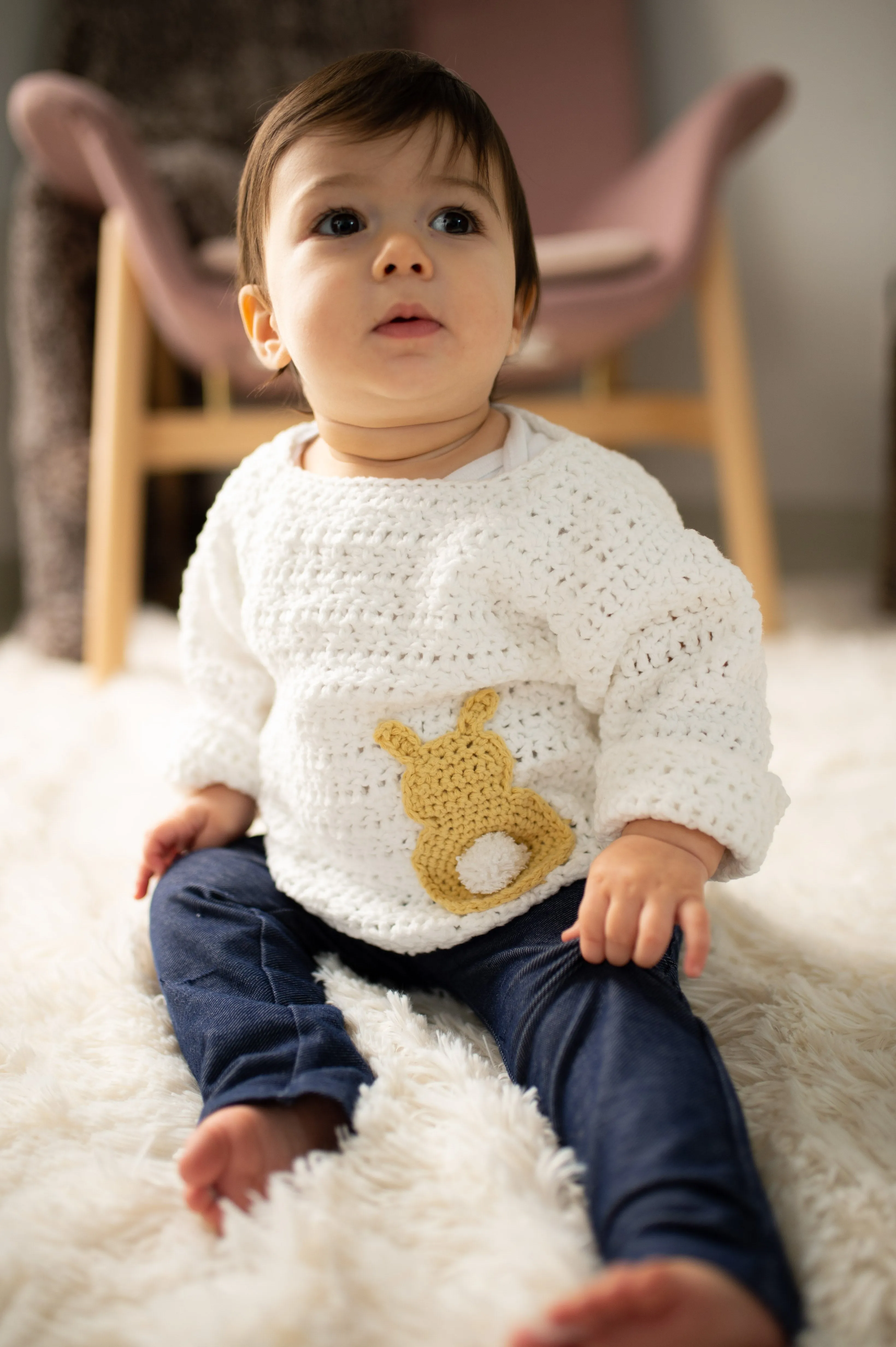 Cottontail Pullover (Crochet)